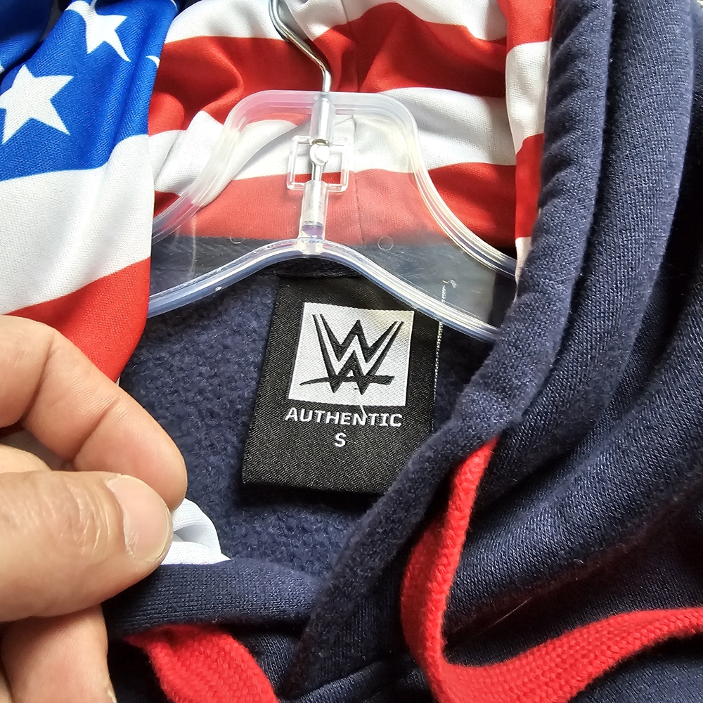 WWE Navy American Nightmare Hoodie - Picture 5 of 5